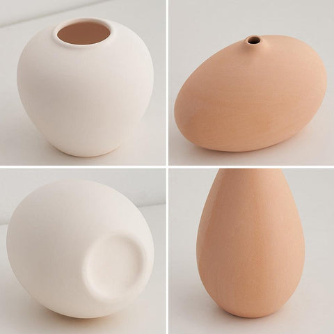 Nordic Ceramic Vase - FajarShuruqSA