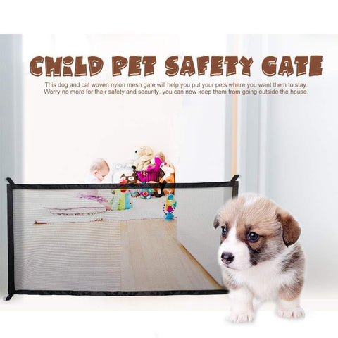 Dog Gate Mesh Fence for Indoor and Outdoor FajarShuruqSA