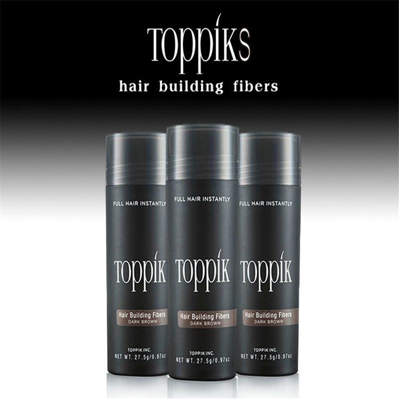 Hair Fibers Keratin Toppik Thickening Spray Hair Building Fibers 27.5g Loss Products Instant Wig Regrowth Powders - FajarShuruqSA