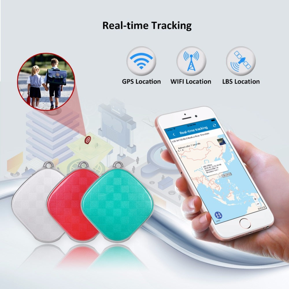 Mini Personal GPS Tracker Kids Listening Device