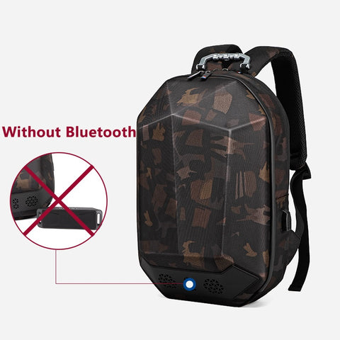 Multifunction backpack for male travel USB Bluetooth backpack