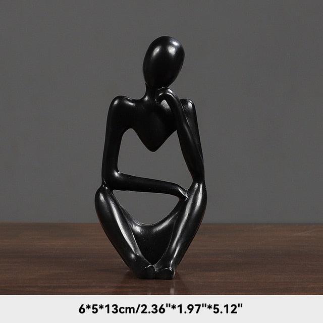 The Thinker Abstract Figurine - FajarShuruqSA