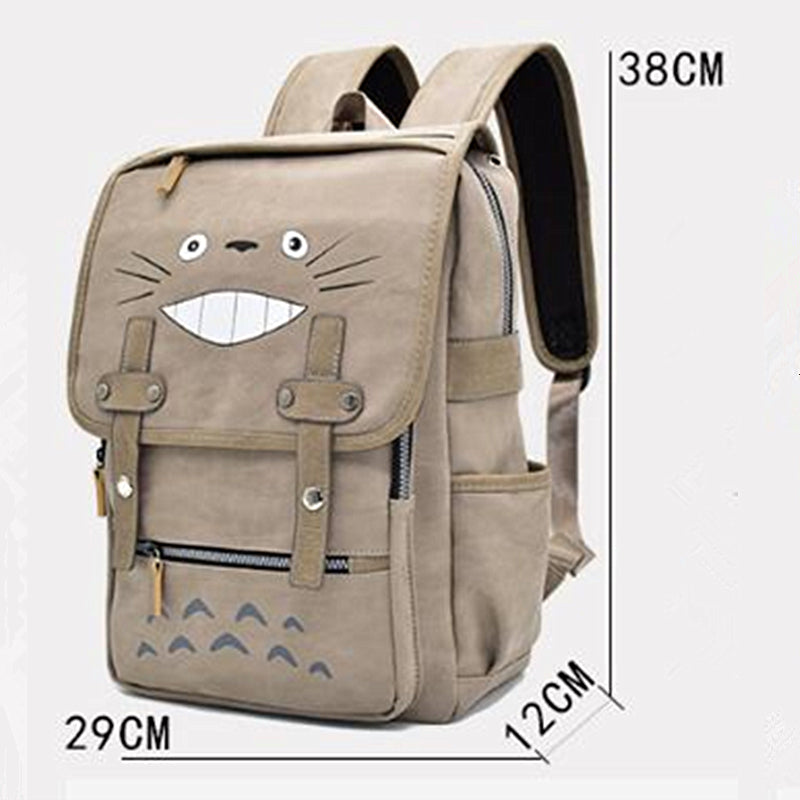 Cartoon Fairy Tail Naruto Backpack Bag Waterproof PU Leather School Bag Boys Girls Kids Book School Travel Bag Gift