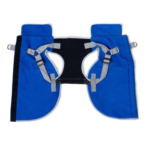 2-in-1 Travel Dog Vest With Built In Harness - Royal Blue FajarShuruqSA
