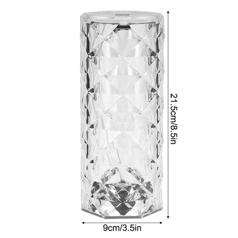 LED Crystal Diamond Table Lamp