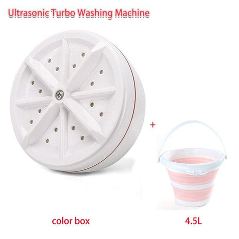 Portable Turbo Ultrasonic Washing Machine - FajarShuruqSA