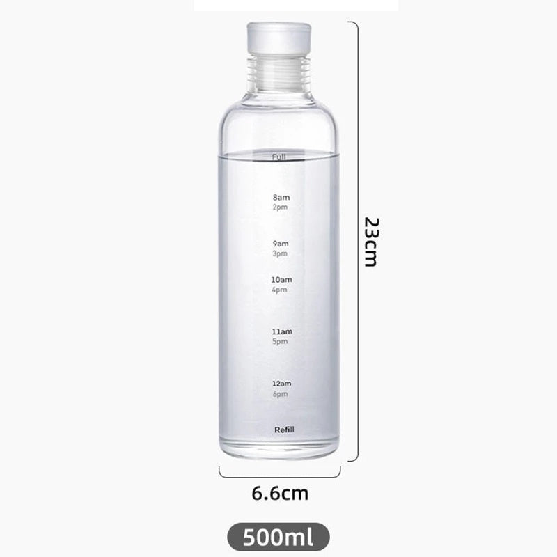 500ml PC Plastic Sports Water Bottle