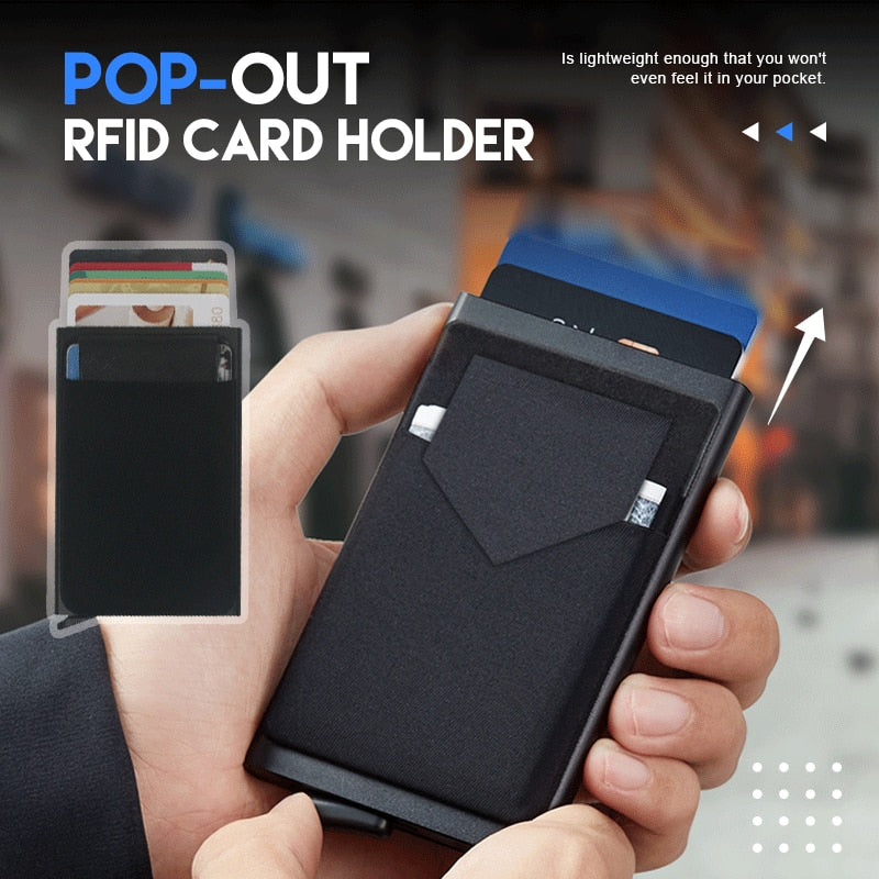 Smart Wallet Card Holder Metal