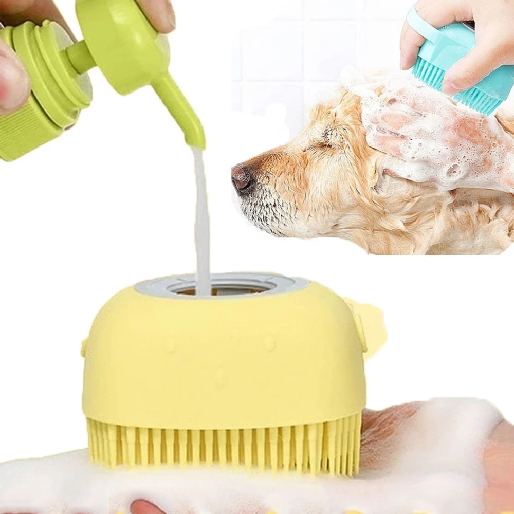 Dog Bath Silicone Brush