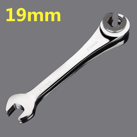 8-19 Mm Tubing Ratchet Combination Wrenches Set Skate Oil Spanners Hand Tools Gears Ring Wrench Set - FajarShuruqSA