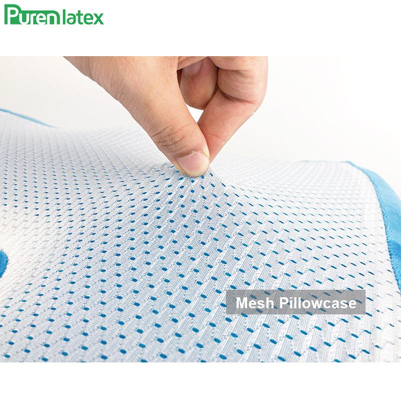 PurenLatex 46*36 U Shape Silicone Gel Cushion Memory Foam Pillow - FajarShuruqSA