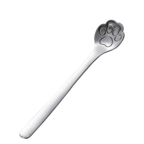 Cute Cat claw  Stainless Steel Spoon