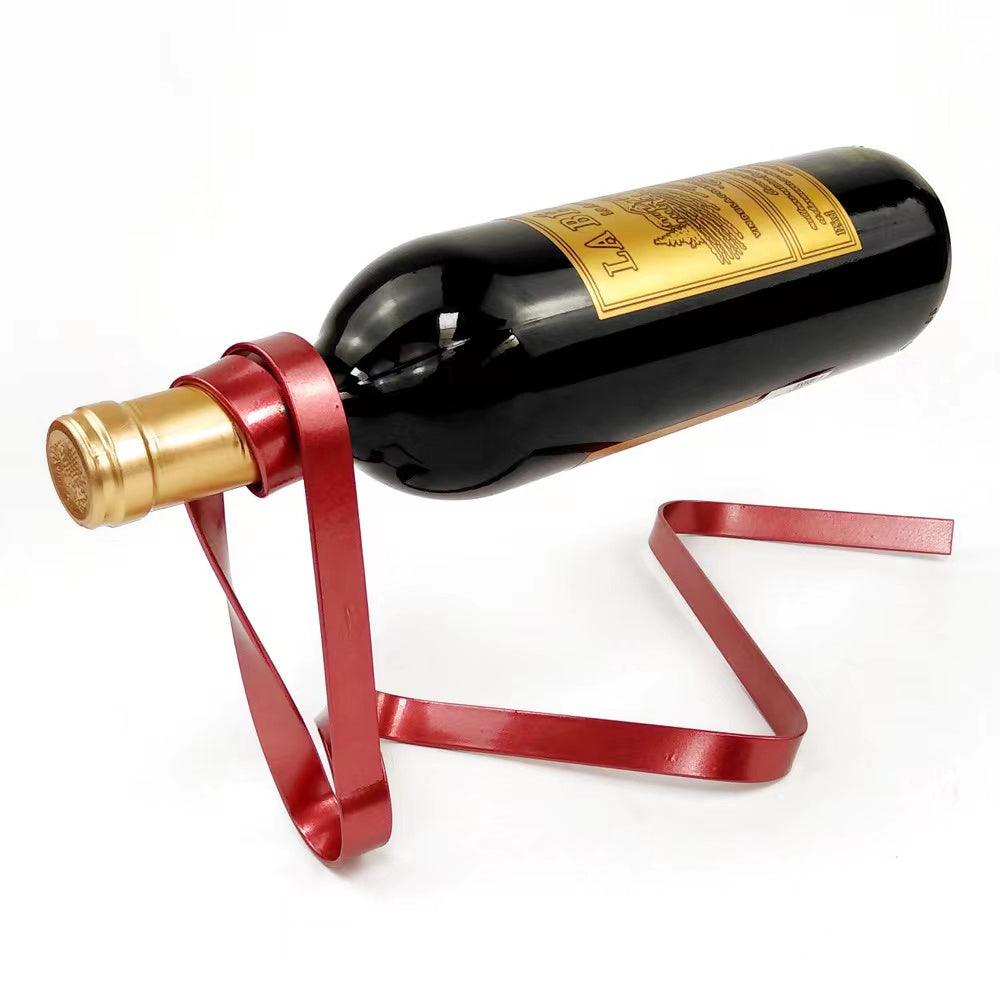 Ribbon Suspension Wine Rack - FajarShuruqSA