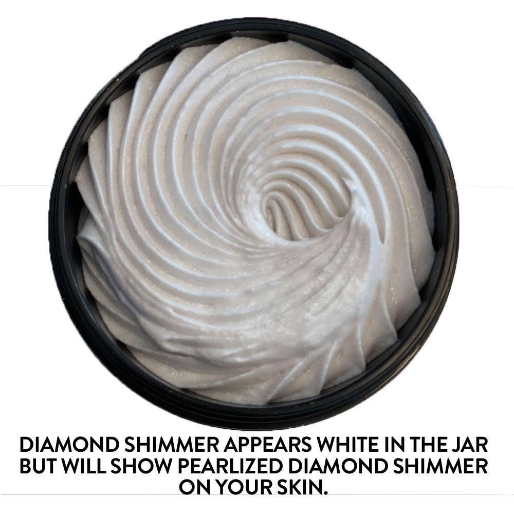 Organic Shimmering Whipped Body Butter - FajarShuruqSA