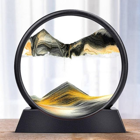 3D Hourglass Deep Sea Sandscape In Motion - FajarShuruqSA
