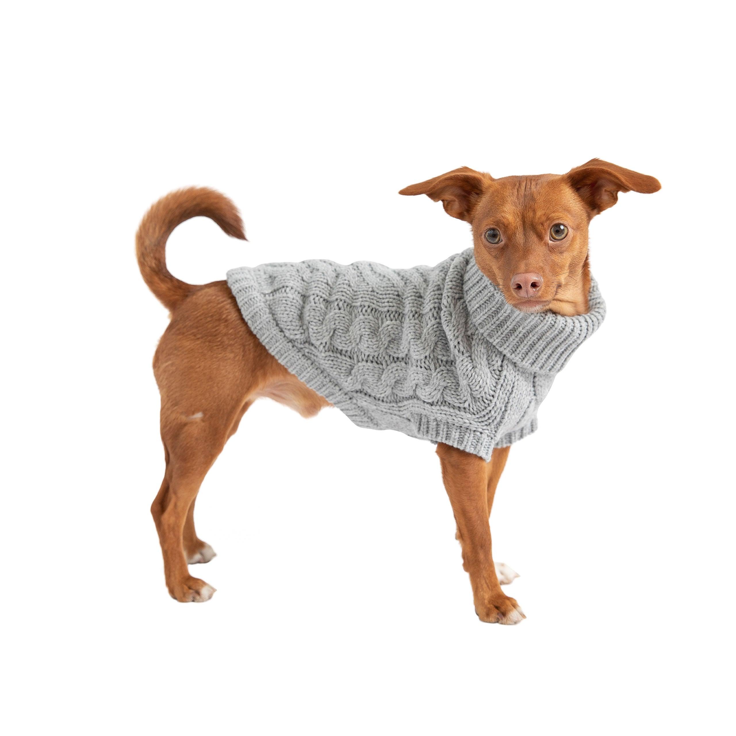 Chalet Dog Sweater - Grey FajarShuruqSA