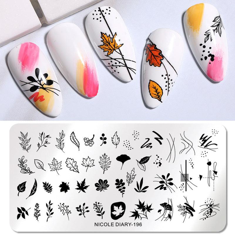 Nail Art Stamping Plates - FajarShuruqSA