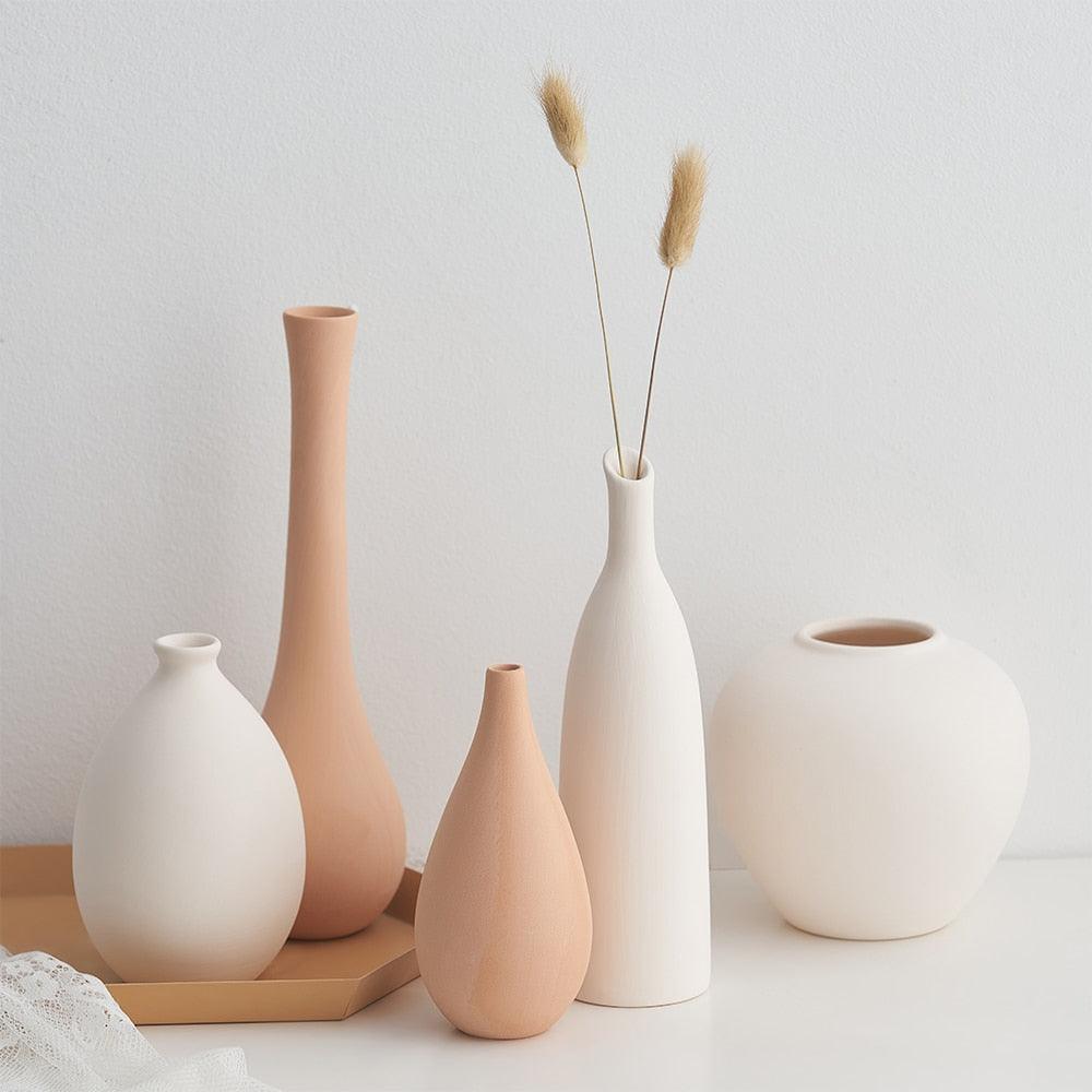 Nordic Ceramic Vase - FajarShuruqSA