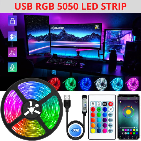 LED Strip Lights TV Desktop Screen