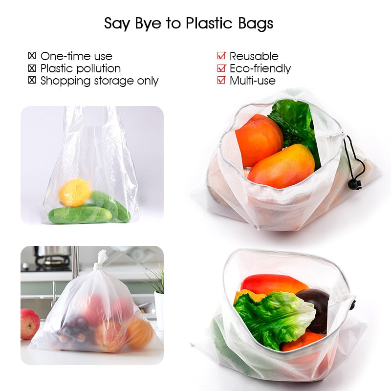 Reusable Vegetable and Fruit Bag