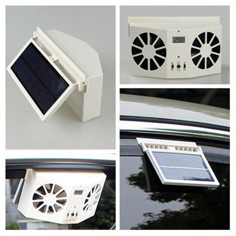 Solar Power Car Cooler - FajarShuruqSA