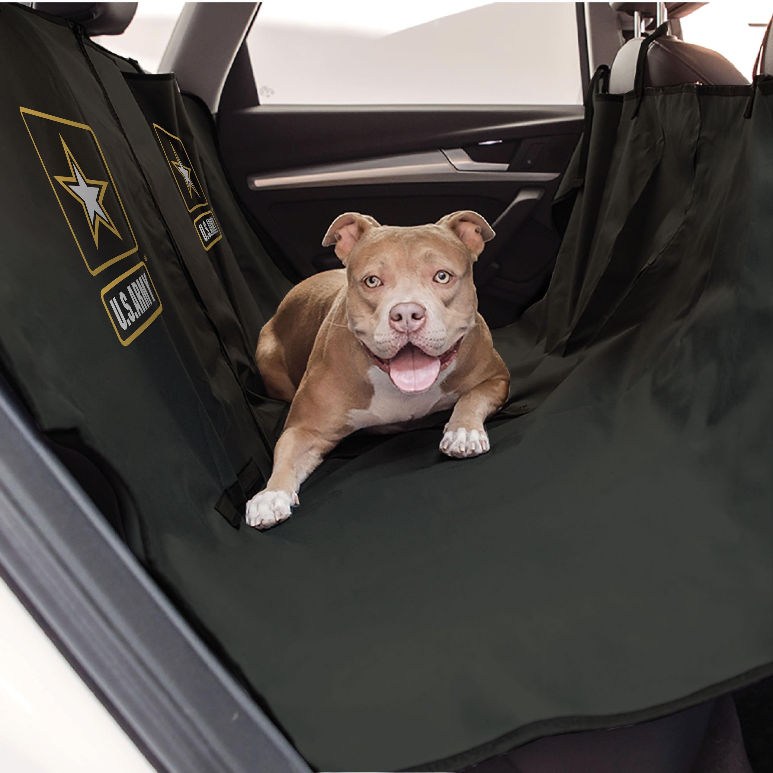 US Army Car Seat Pet Hammock Cover  - Dark Camo FajarShuruqSA