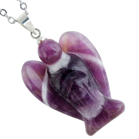 Handmade Carved Stone Pendant for Necklace