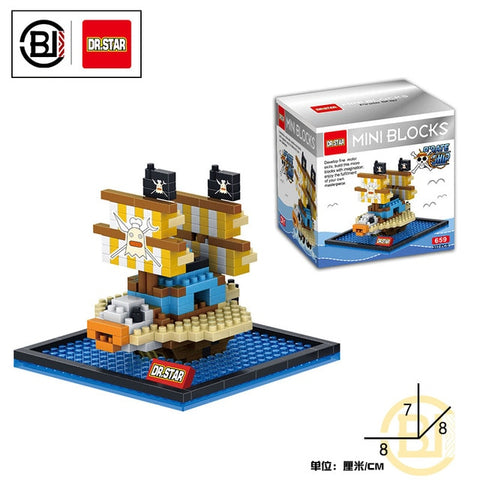 Pirate Ship Series Building Game Toys