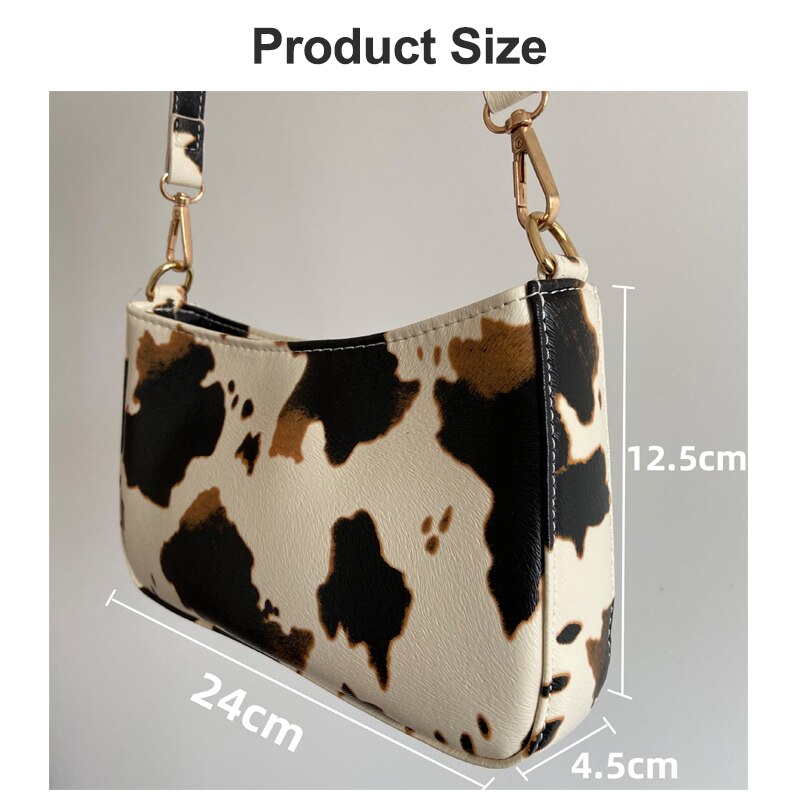 Milk Cow Print Handbags