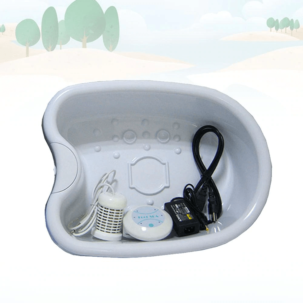 Detox Foot Spa with Plastic Foot Tub - FajarShuruqSA