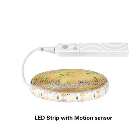 LED Motion Sensor Strip Lights