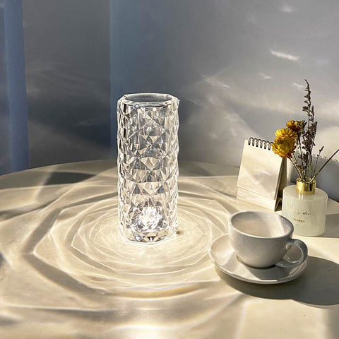 LED Crystal Diamond Table Lamp