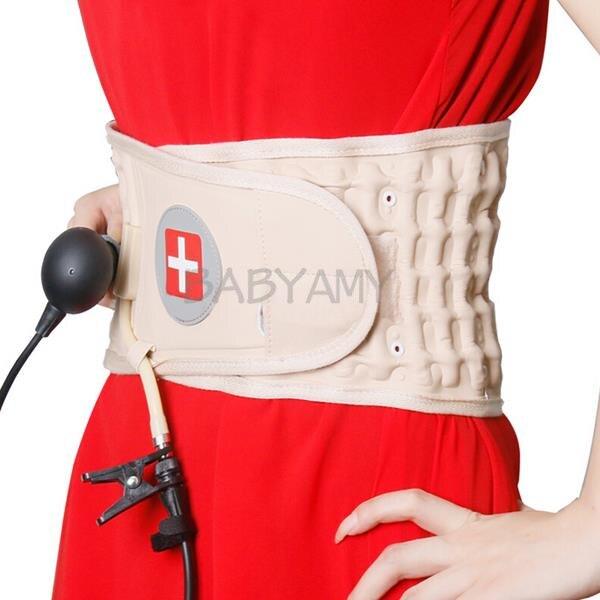CR-801 Lumbar Relief Spinal Decompression Belt Air Traction Belt Waist Brace Support Lumbar Backache Waist Brace Pain Release - FajarShuruqSA